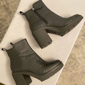 Toms Women's Black Heeled Boots